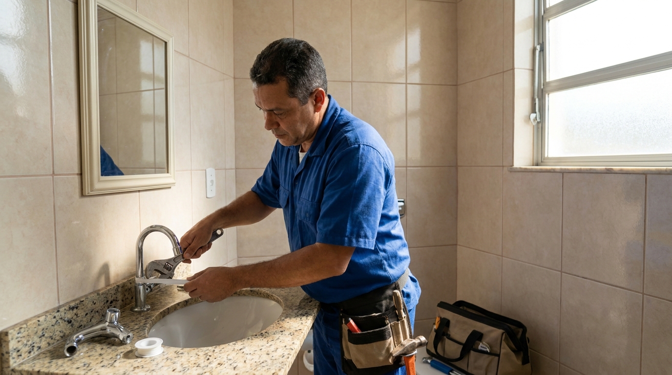Ajustes em Torneiras no Bugio, Aracaju‑SE