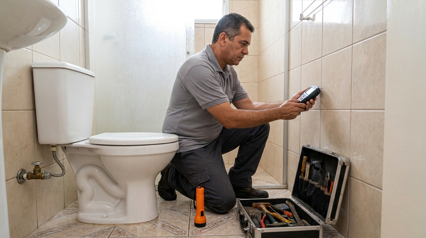 Caça Vazamento de Água no Centro, Aracaju‑SE